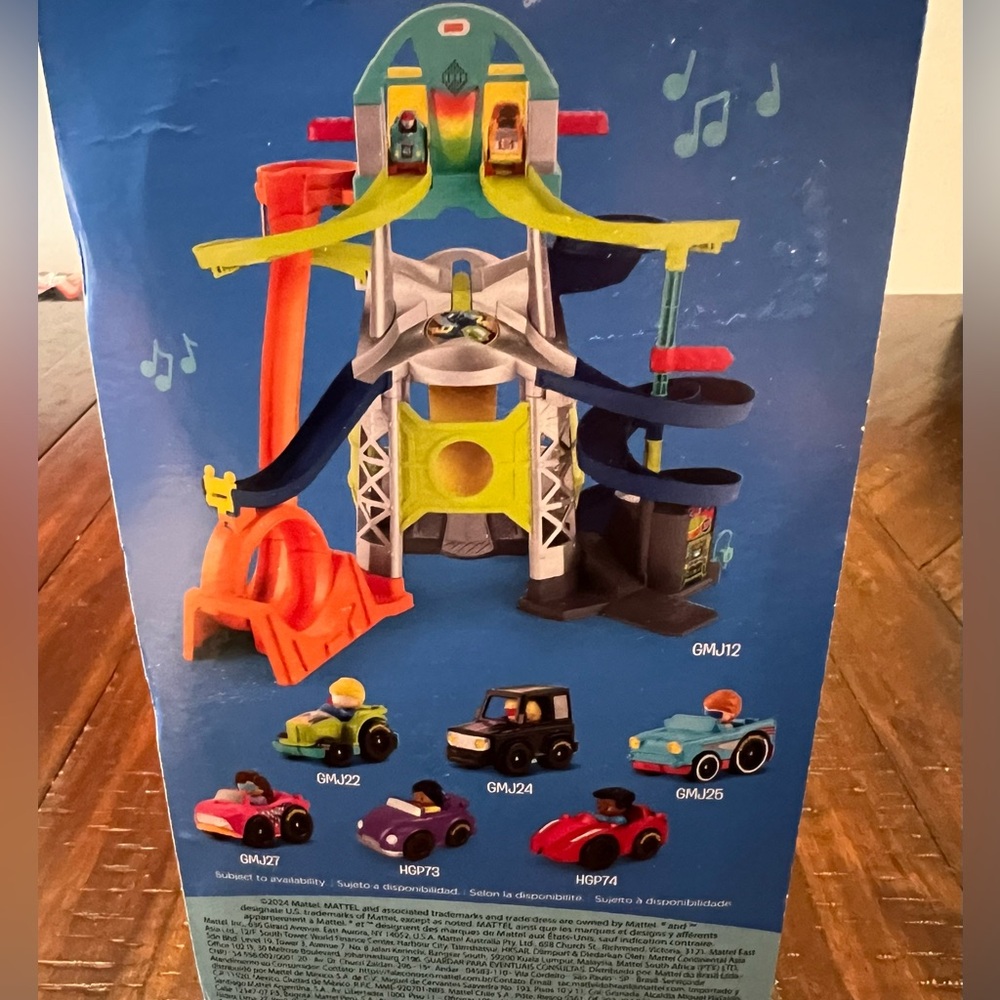 Fisher Price Little People Three Wheelie Vehicles Race Cars - Picture 2 of 5